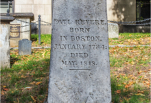Paul Revere's Tombstone