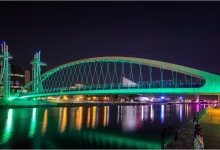 Millenium Bridge at Night