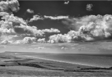 Chesil Beach from Wears Hill