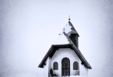 A Small Church In The Alta Badia
