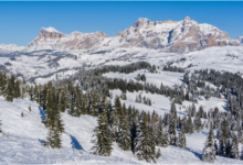 The Alta Badia Ski Area