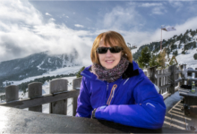 Carol At The Santa Christina Ski Area