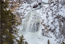 The Upper Falls Of The Yellowstone River