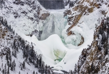 The Lower Falls of the Yellowstone River