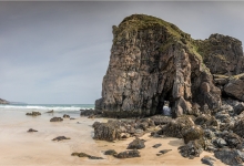 Rock Arch on Garry Beach