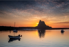 Lindisfarne Castle and Harbour