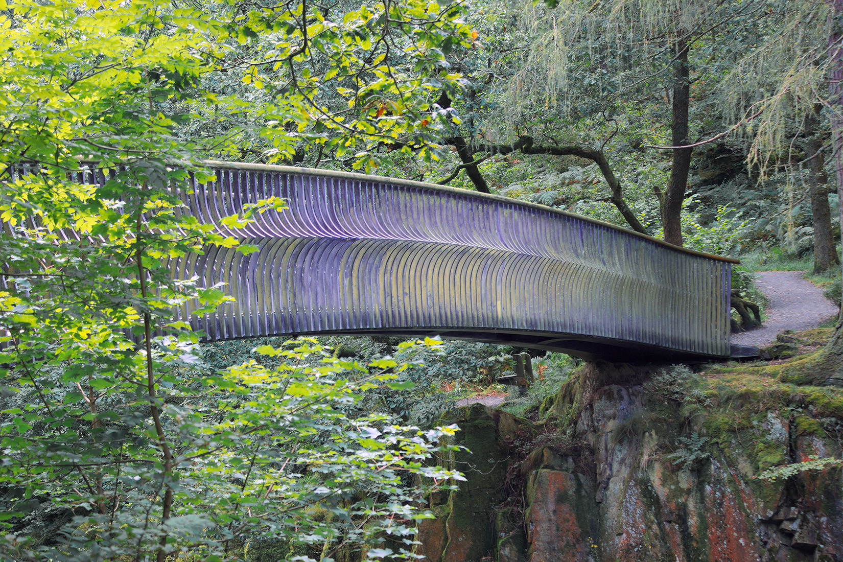 Skelwith Metal Footbridge