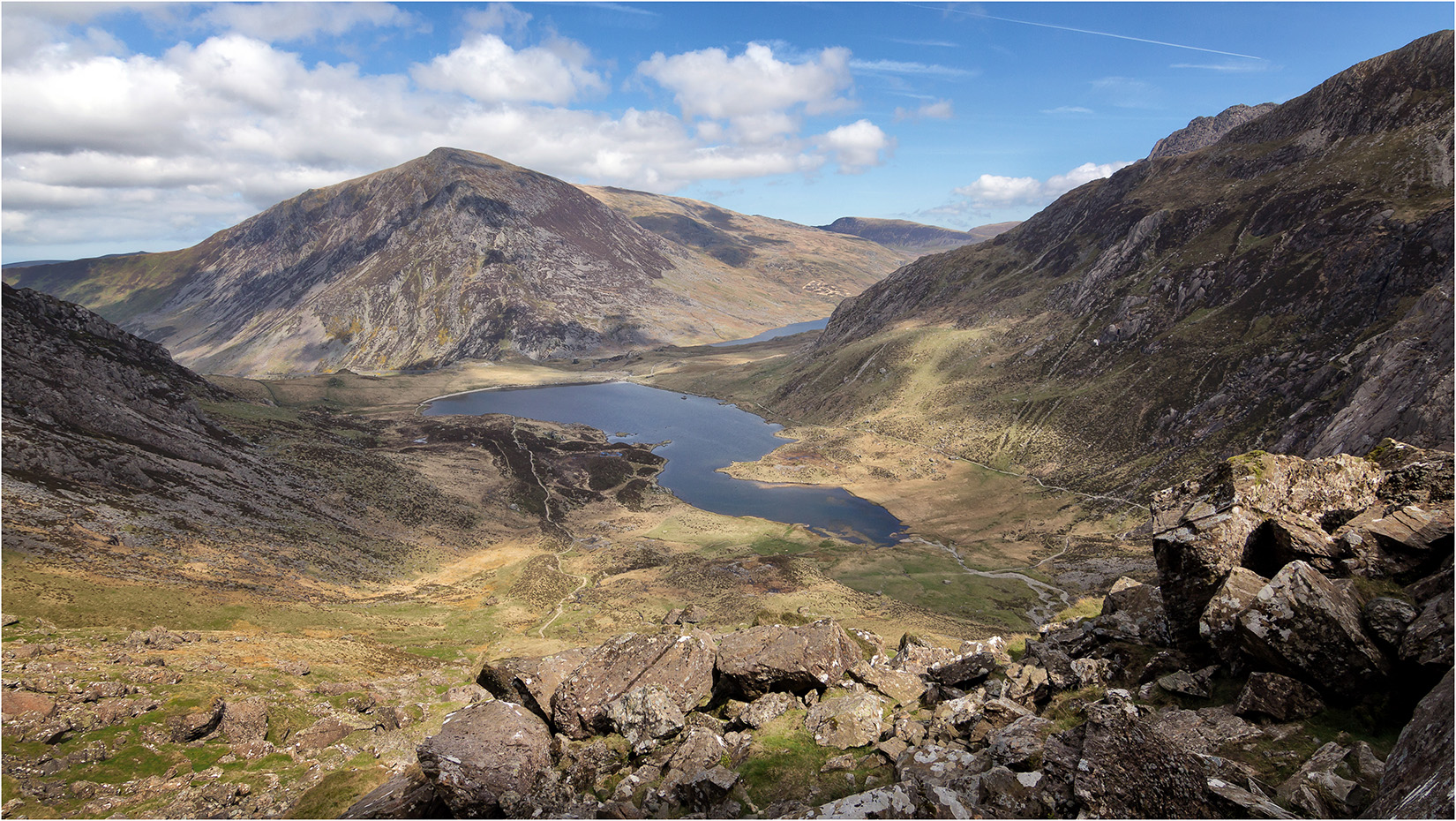 Llyn Idwal and Pen Yr Ole Wen