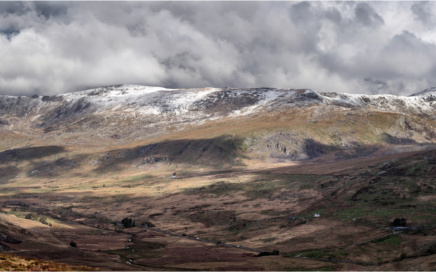 The Carneddau From Gallt Yr Ogof