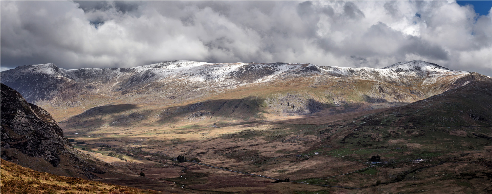 The Carneddau From Gallt Yr Ogof