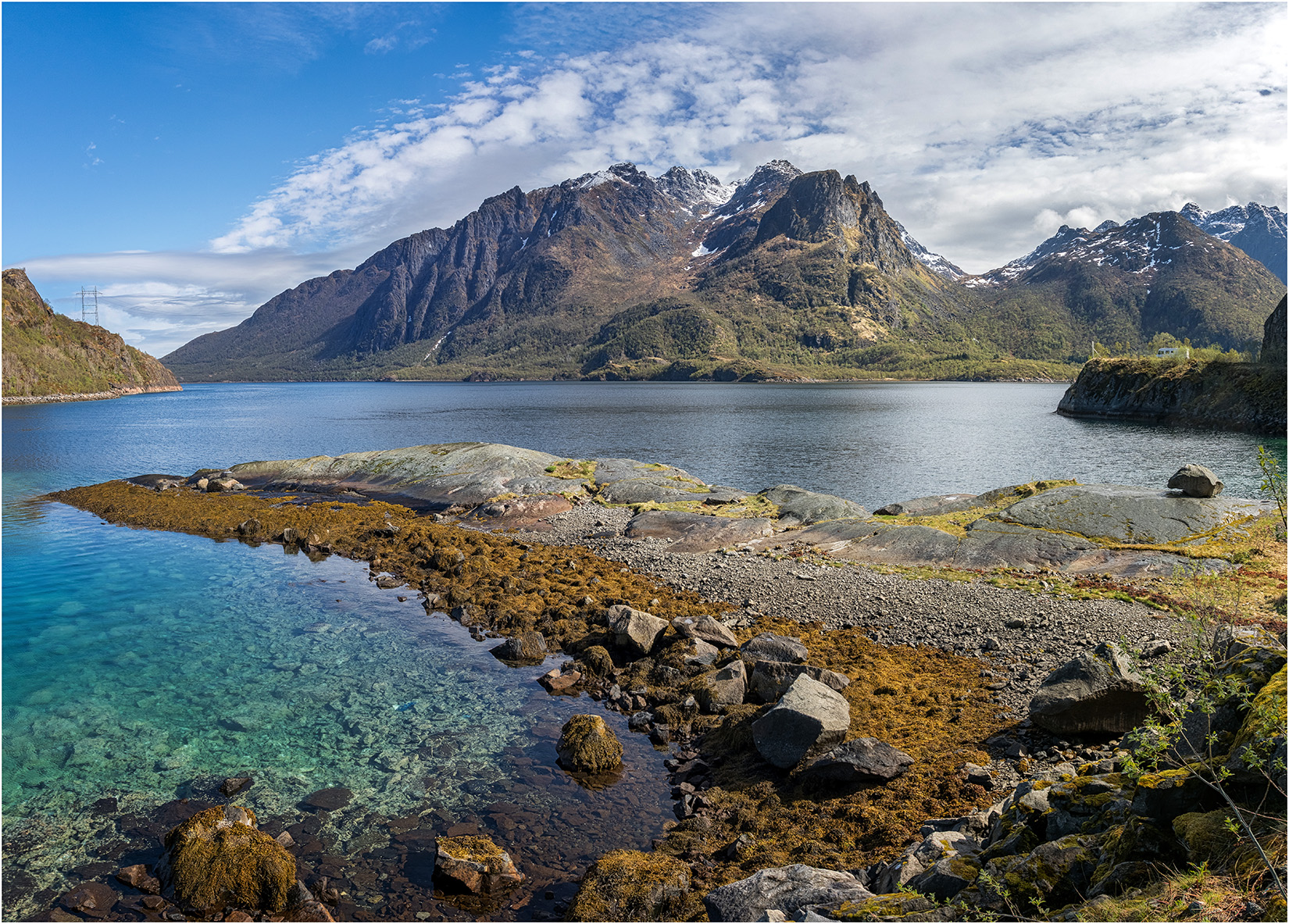 Sloverfjorden and Breidtinden