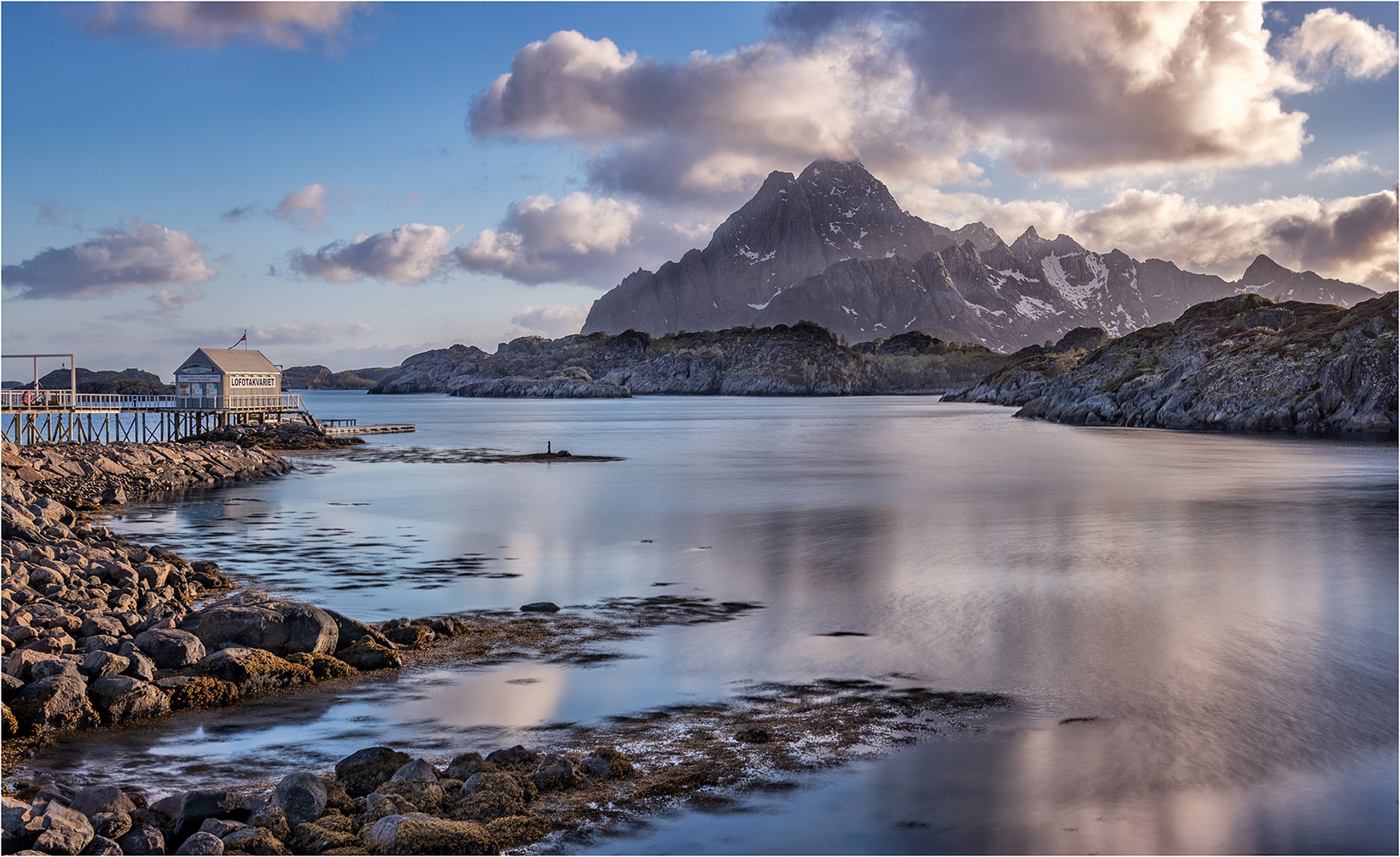 Evening Light on Vagakallen