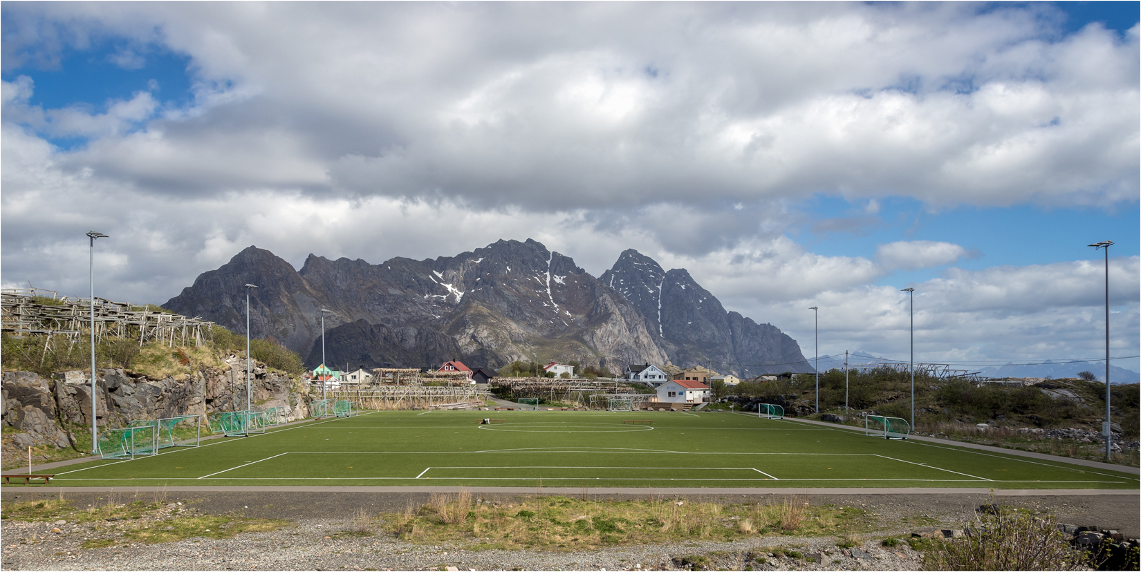 Henningsvaer Football Pitch