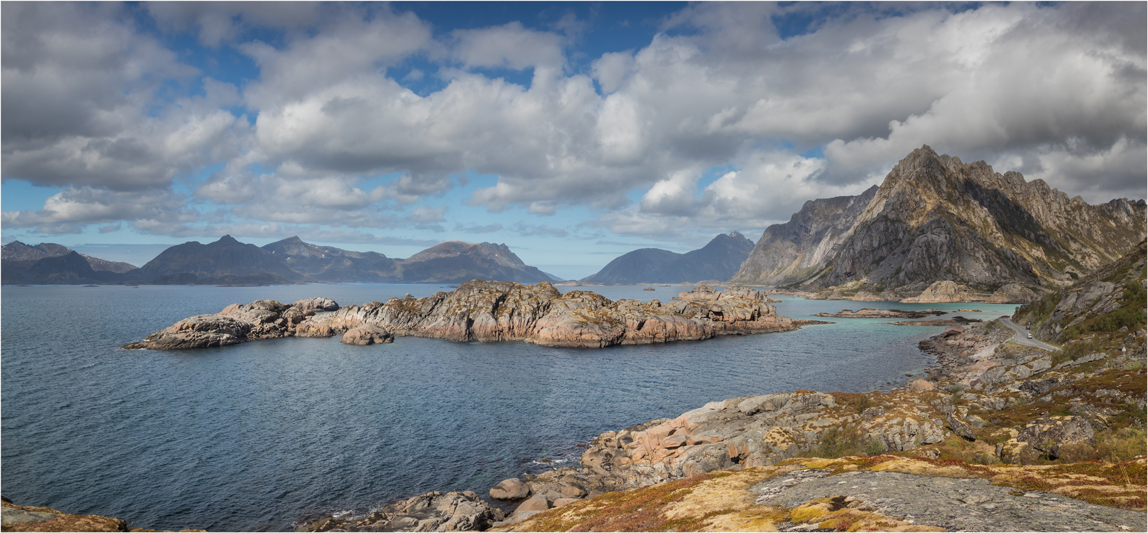 View Over The Henningsvaerstraumen