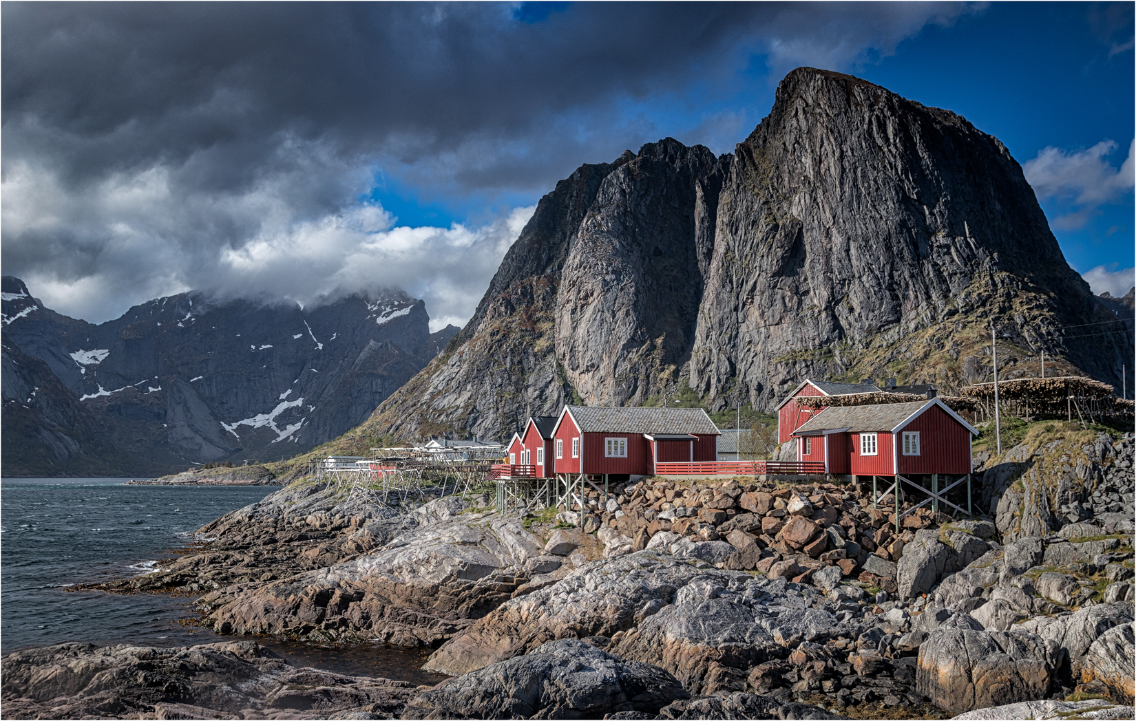 The Eliasser Rorbruer at Hamnoy