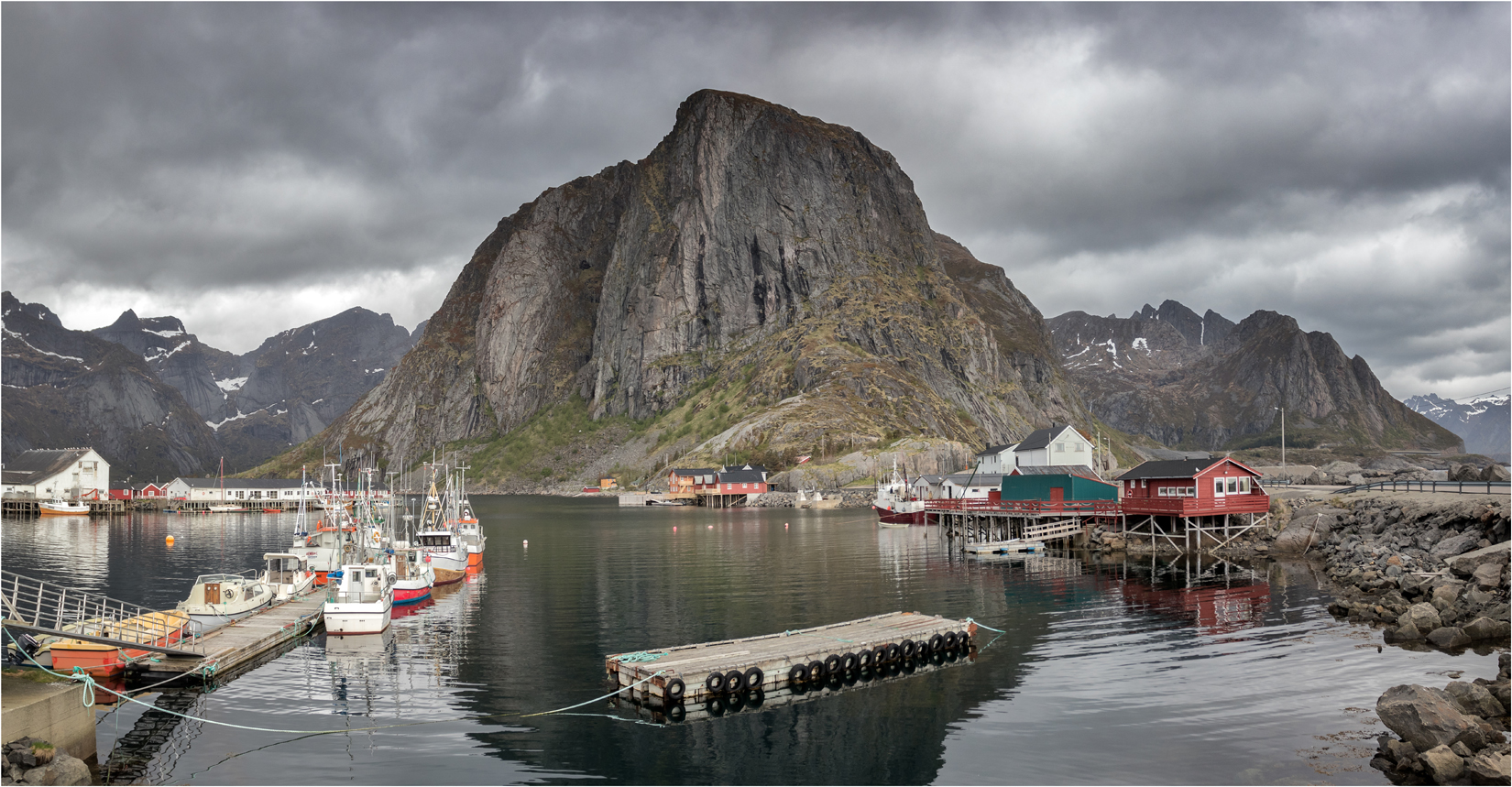 Hamnoy Harbour