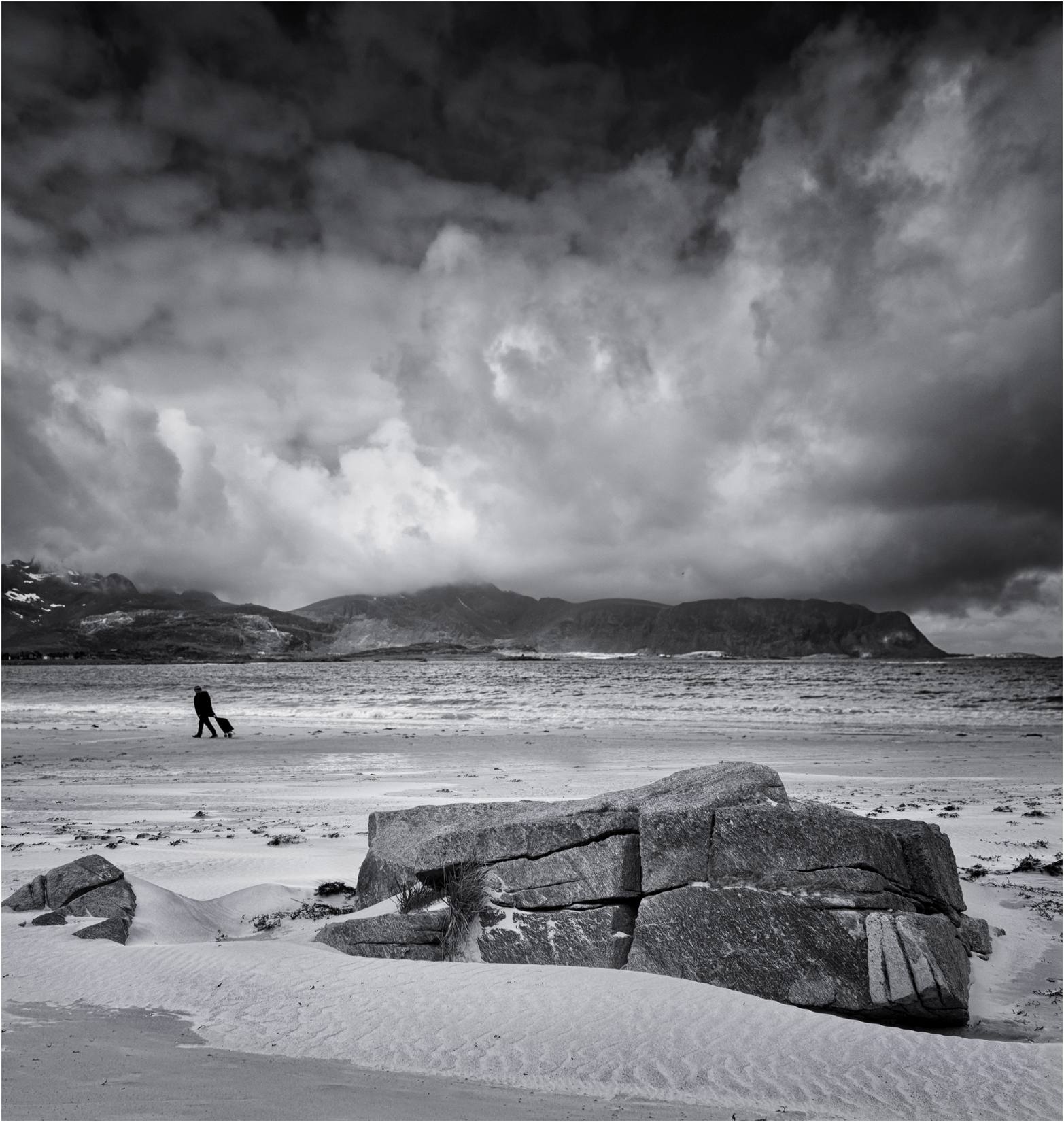 Beach Combing at Ramberg Beach