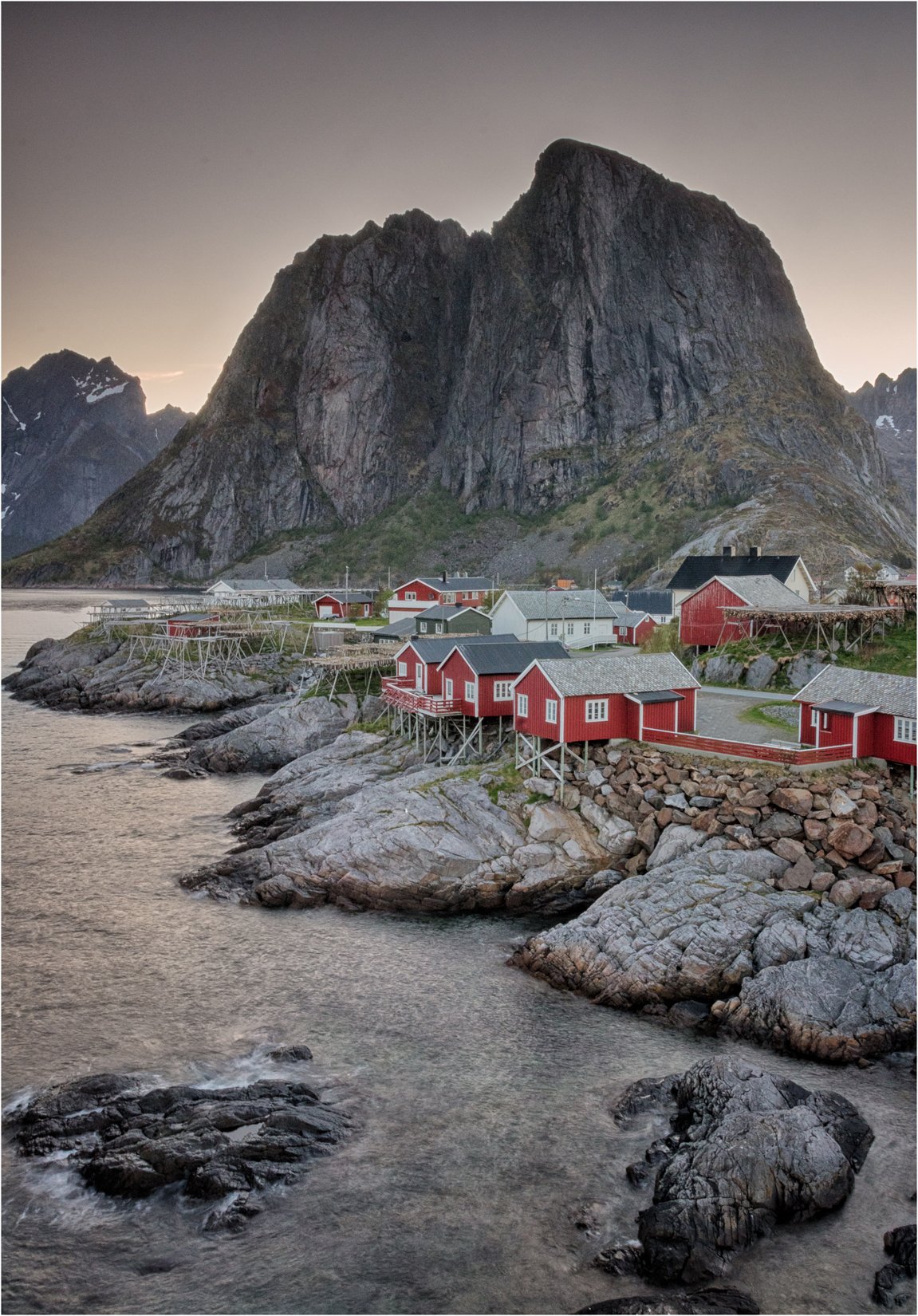 The Eliasser Rorbruer At Hamnoy