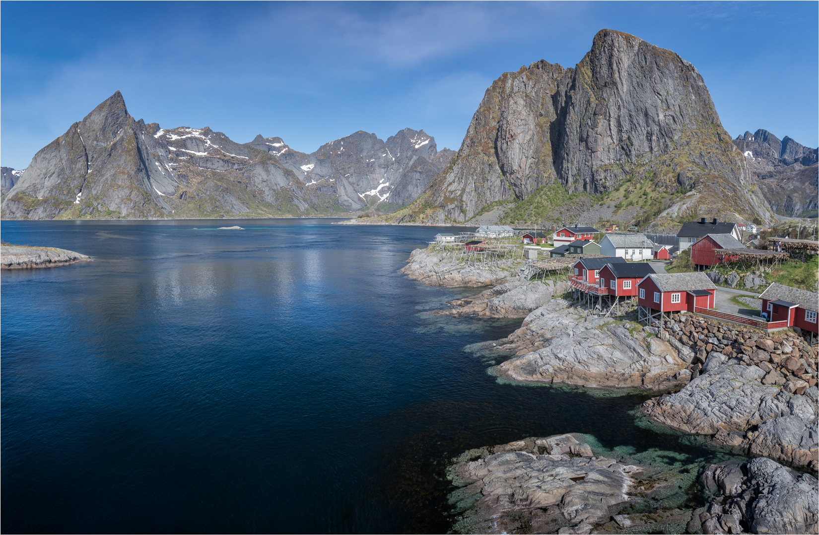 The Eliassen Rorbruer at Hamnoy