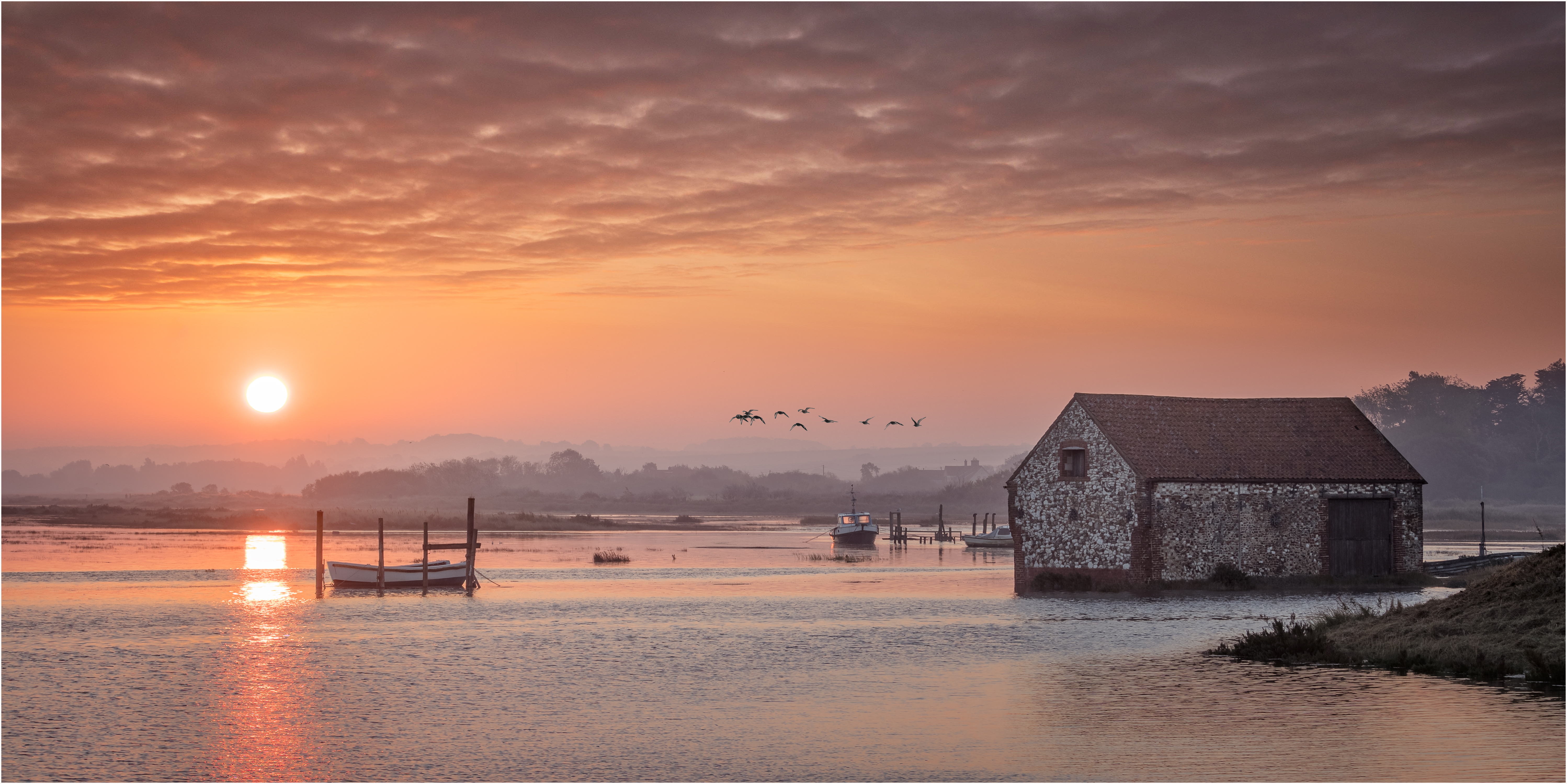 Sunrise At Thornham