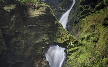 St Nectan's Glen Waterfall