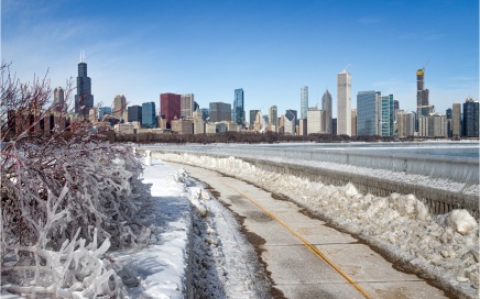 Frozen Lakeside
