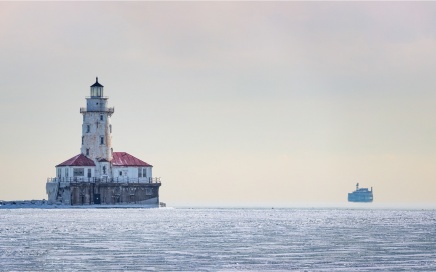 Frozen Lighthouse