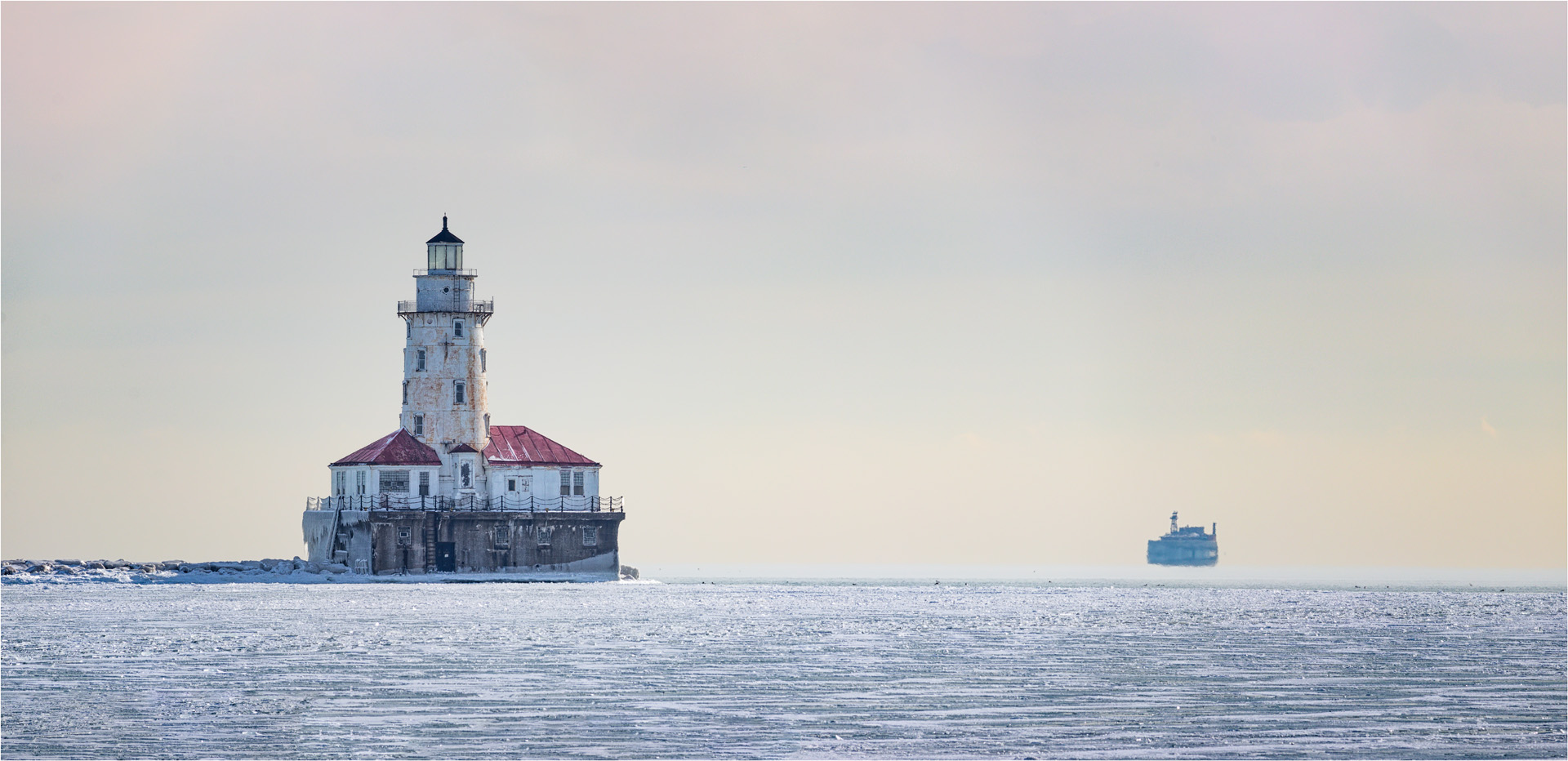 Frozen Lighthouse