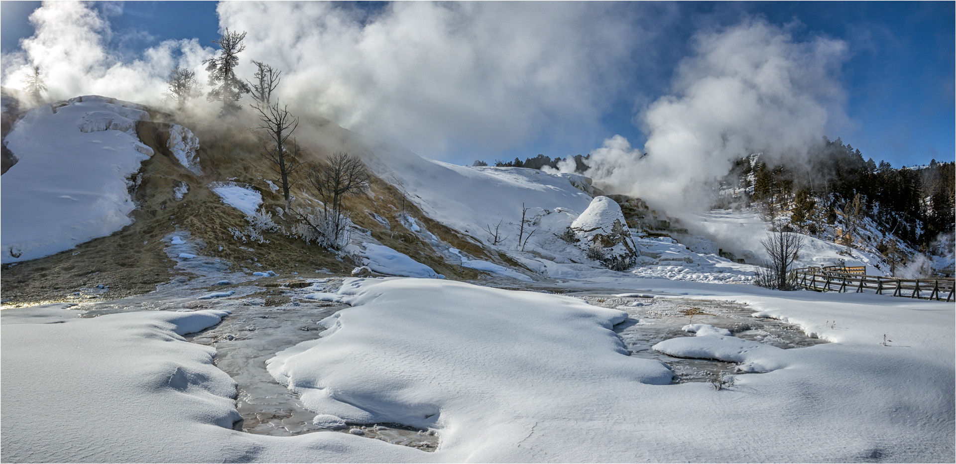 Palette Spring, Mammoth Hot Springs