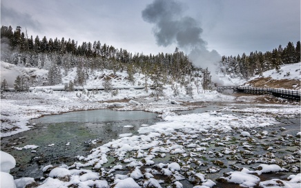 The Mud Volcano Thermal Area