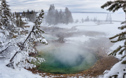 Bluebell Pool, West Thumb Geyser Basin