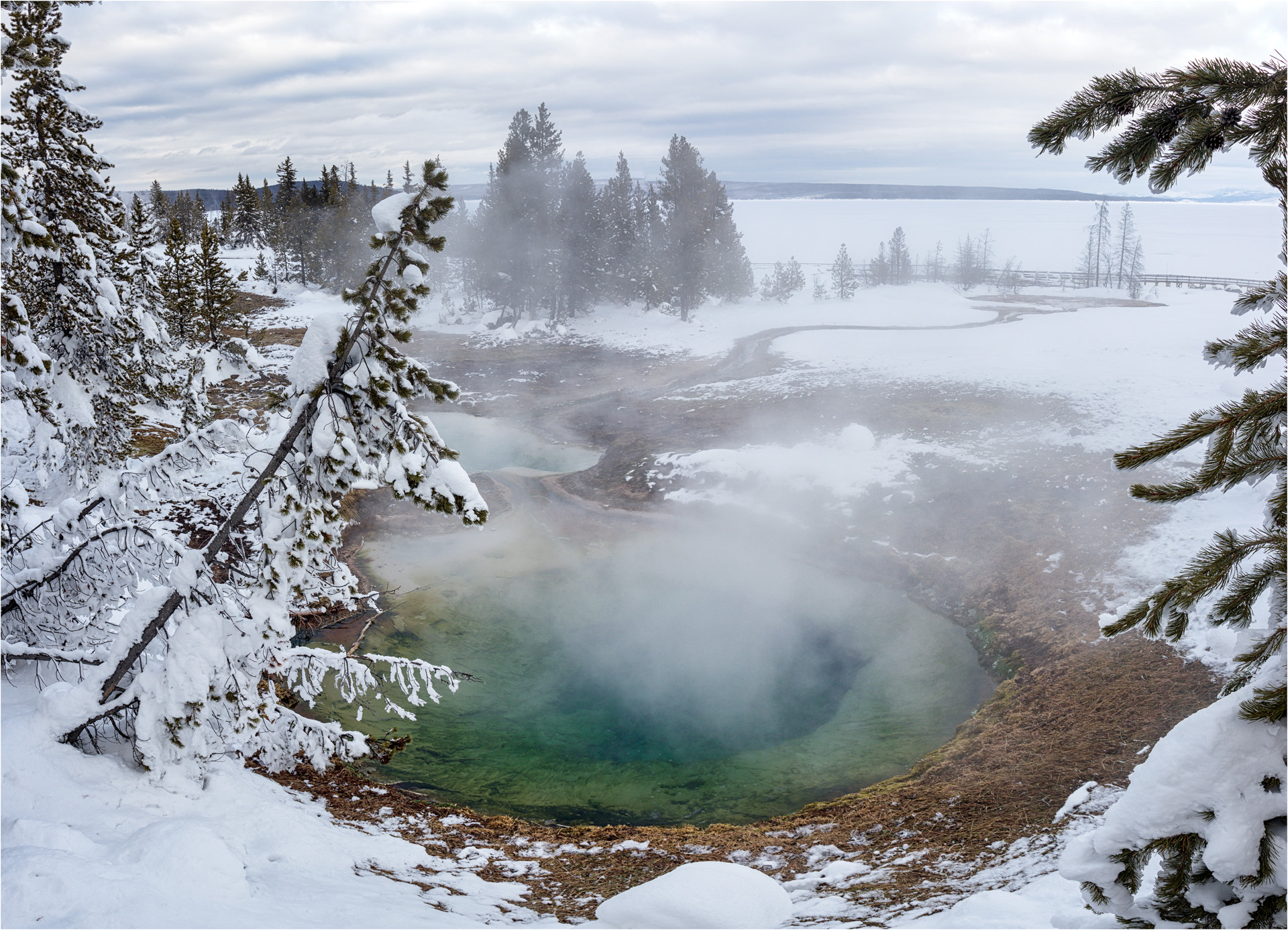 Bluebell Pool, West Thumb Geyser Basin