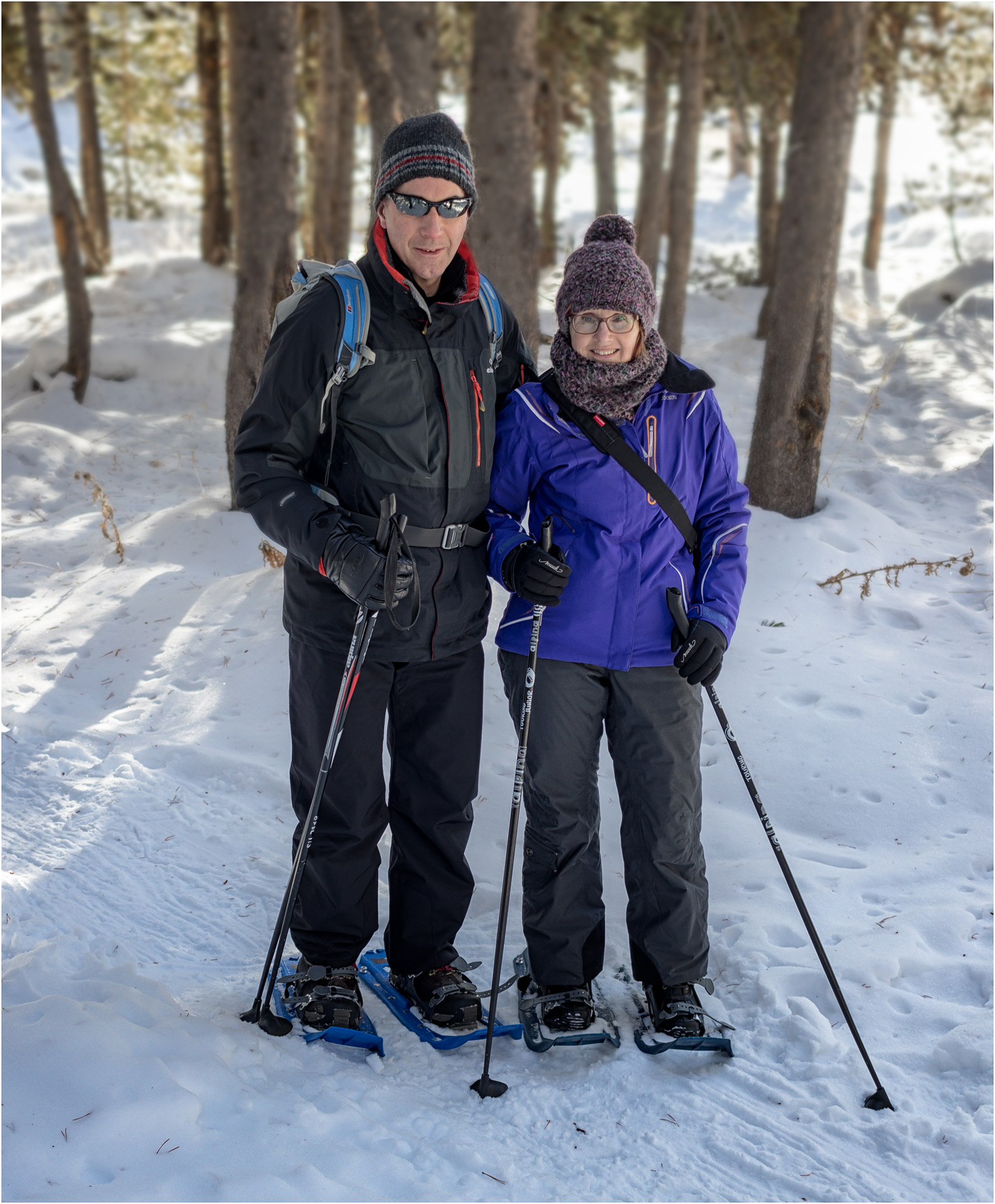 Intrepid Snowshoers