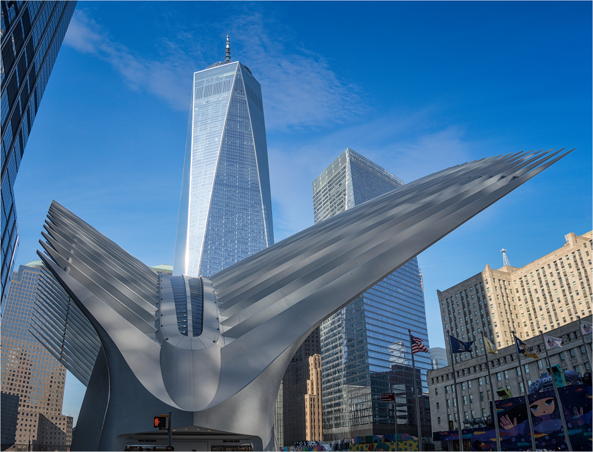 The Occulus and One World Trade Center