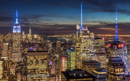 Manhattan Night View