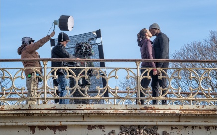 The Kiss on Gothic Bridge