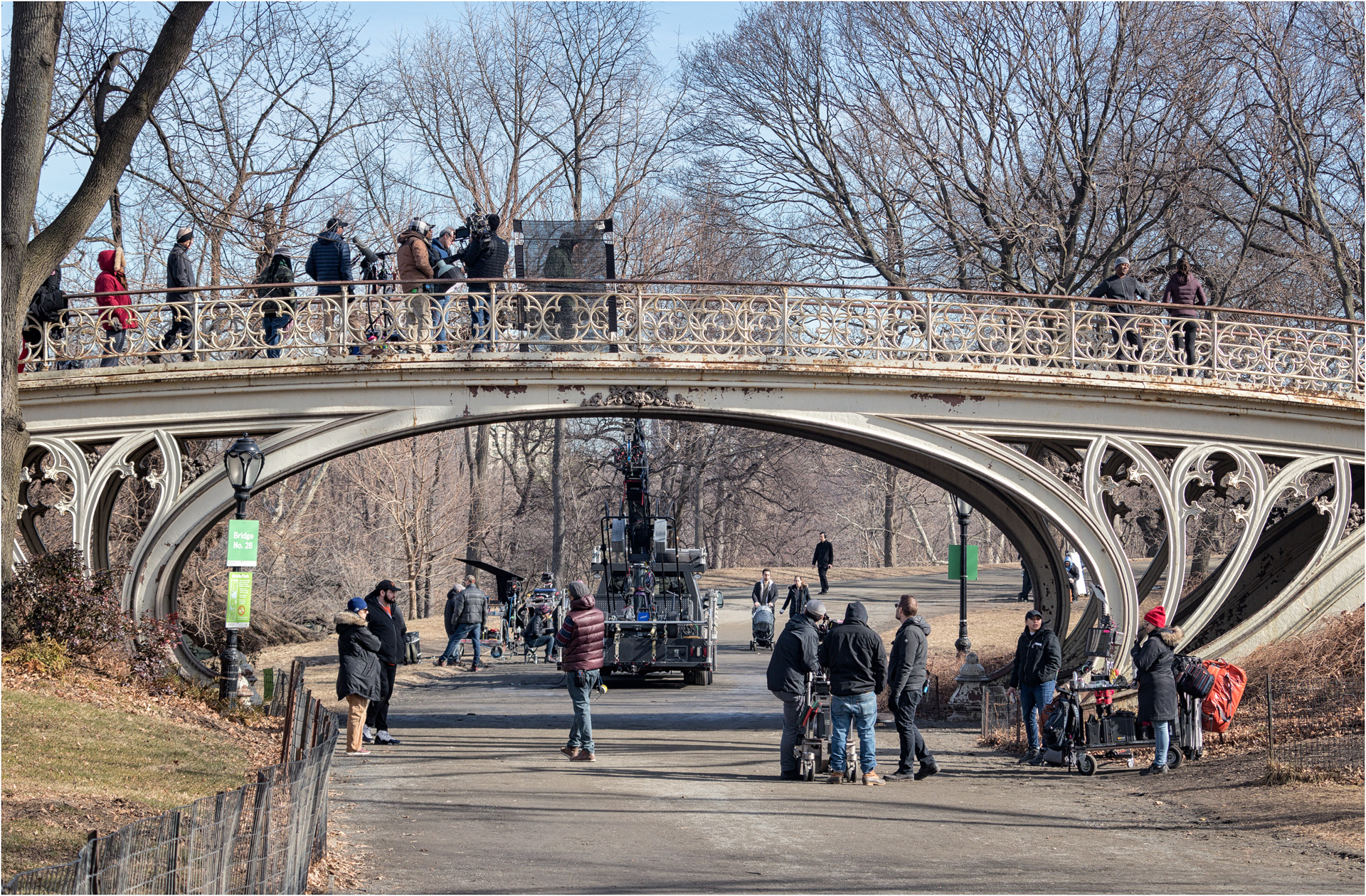 Making Movies At Gothic Bridge