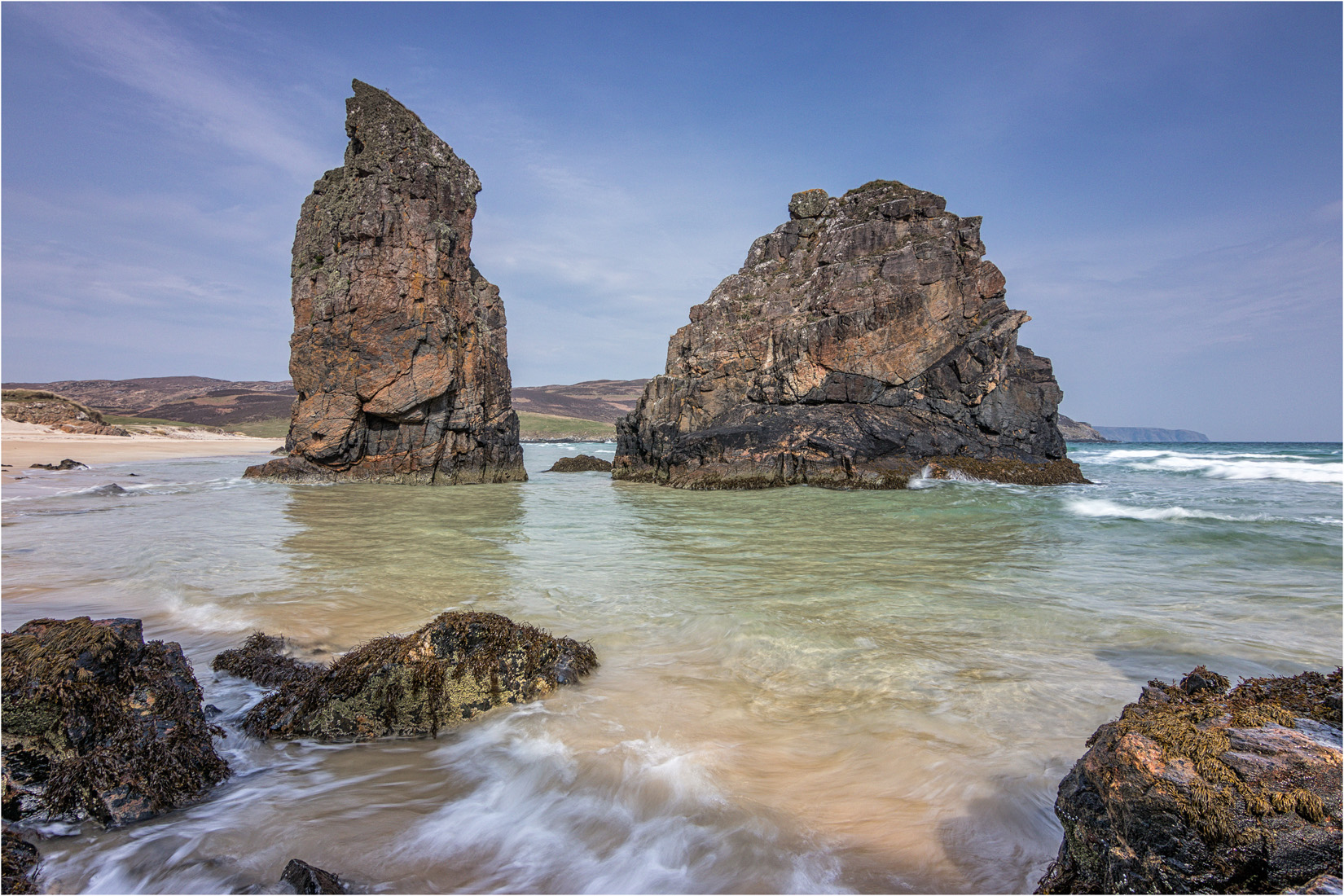 Pinnacles on Gary Beach