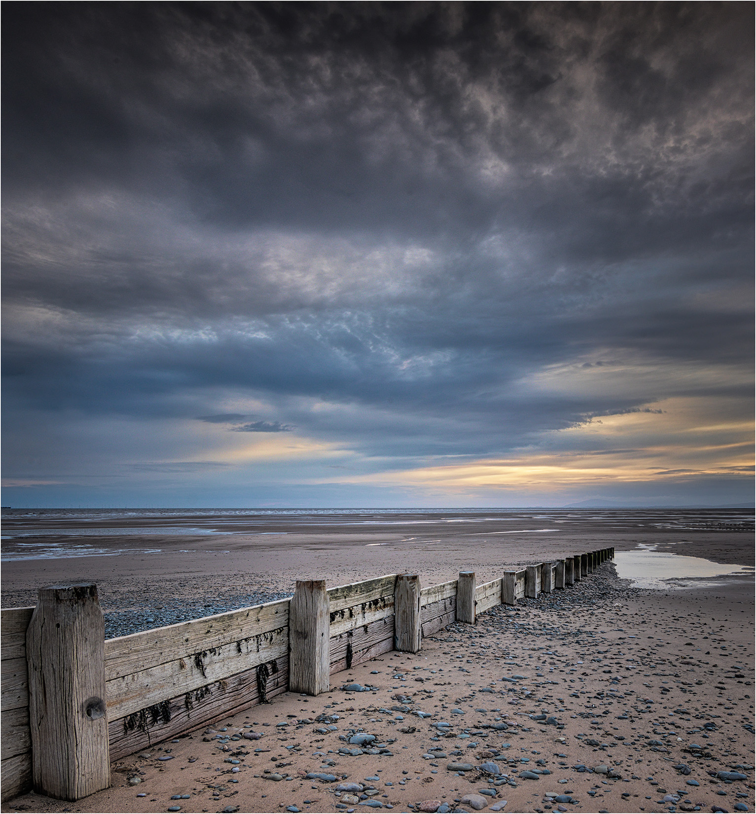 Rossall Point Beach