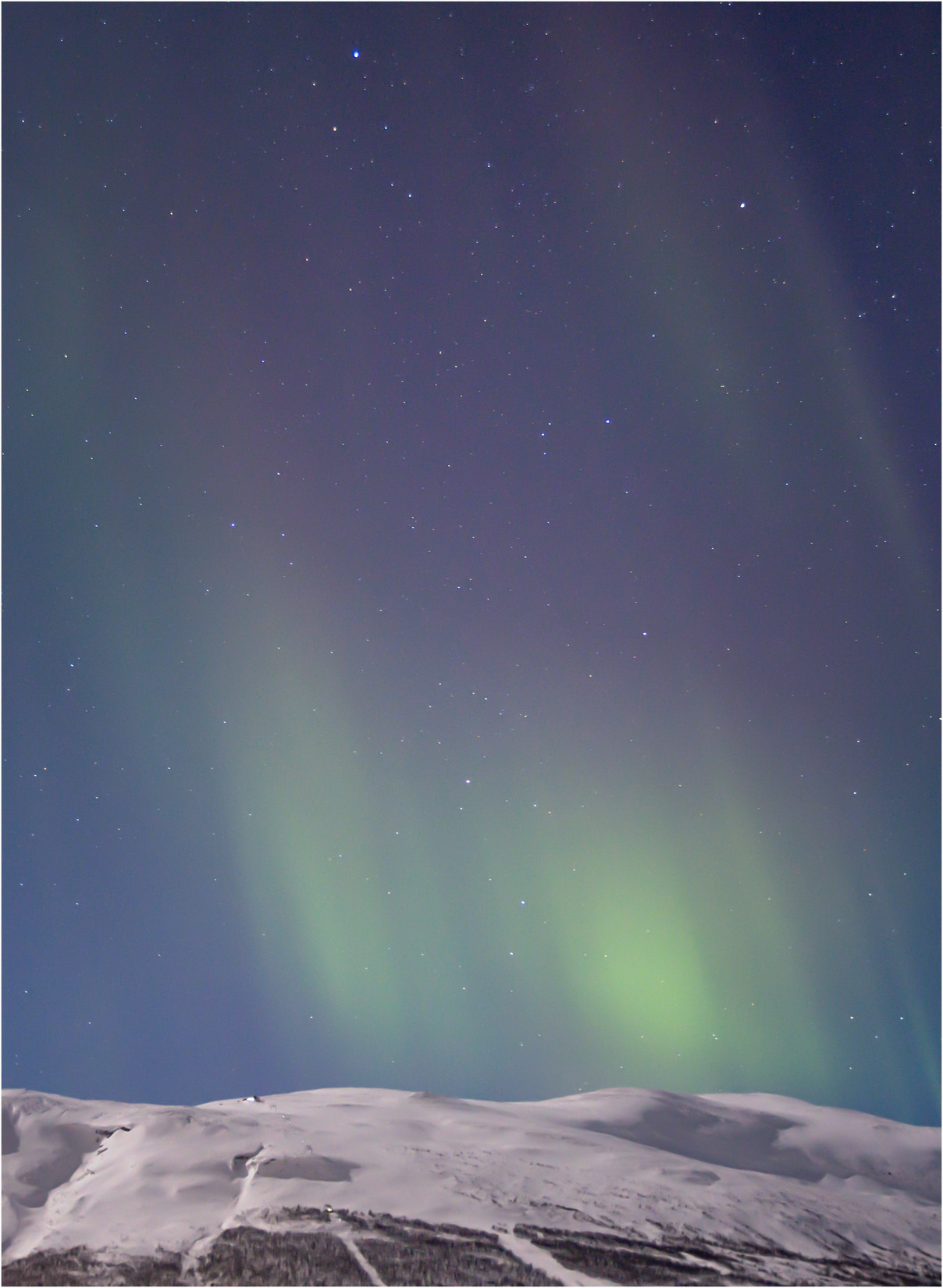 First Glimpse Of The Aurora