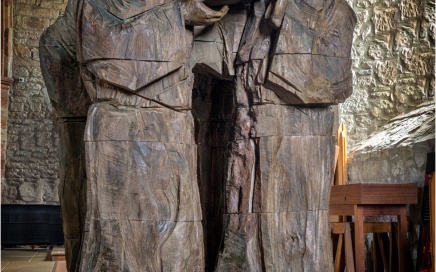 Monks Carrying St Cuthbert's Remains