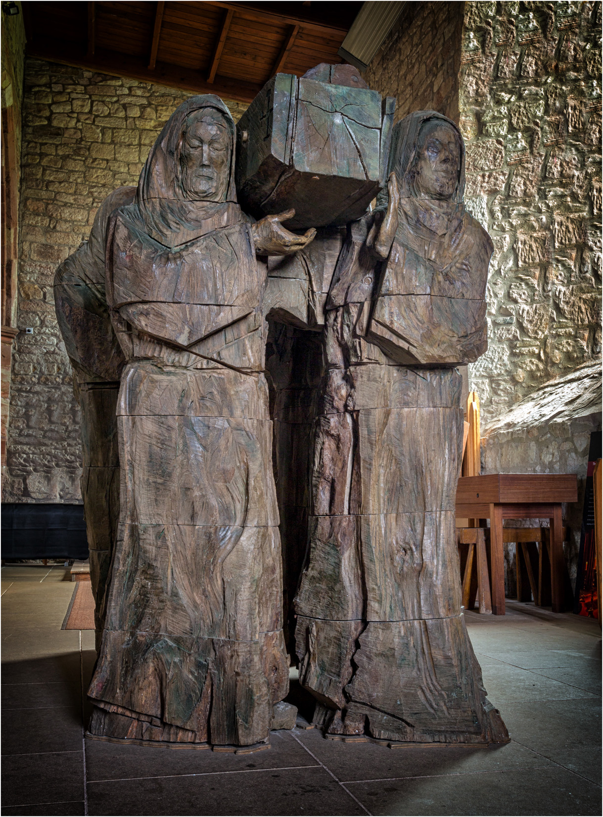 Monks Carrying St Cuthbert's Remains