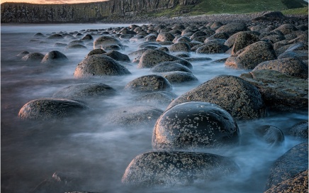 Dunstanburgh Castle from Embleton Bay Beach