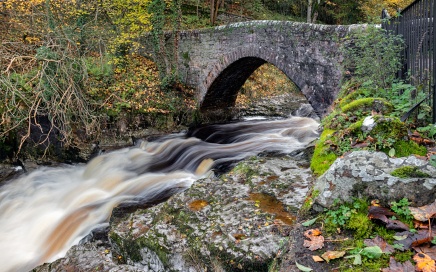 West Burton Falls Footbridge