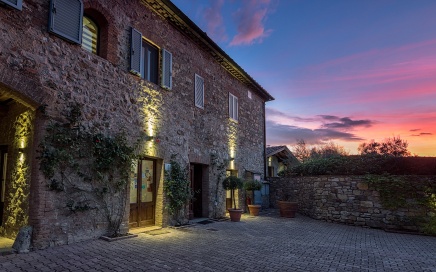 Evening at Borgo Argiano