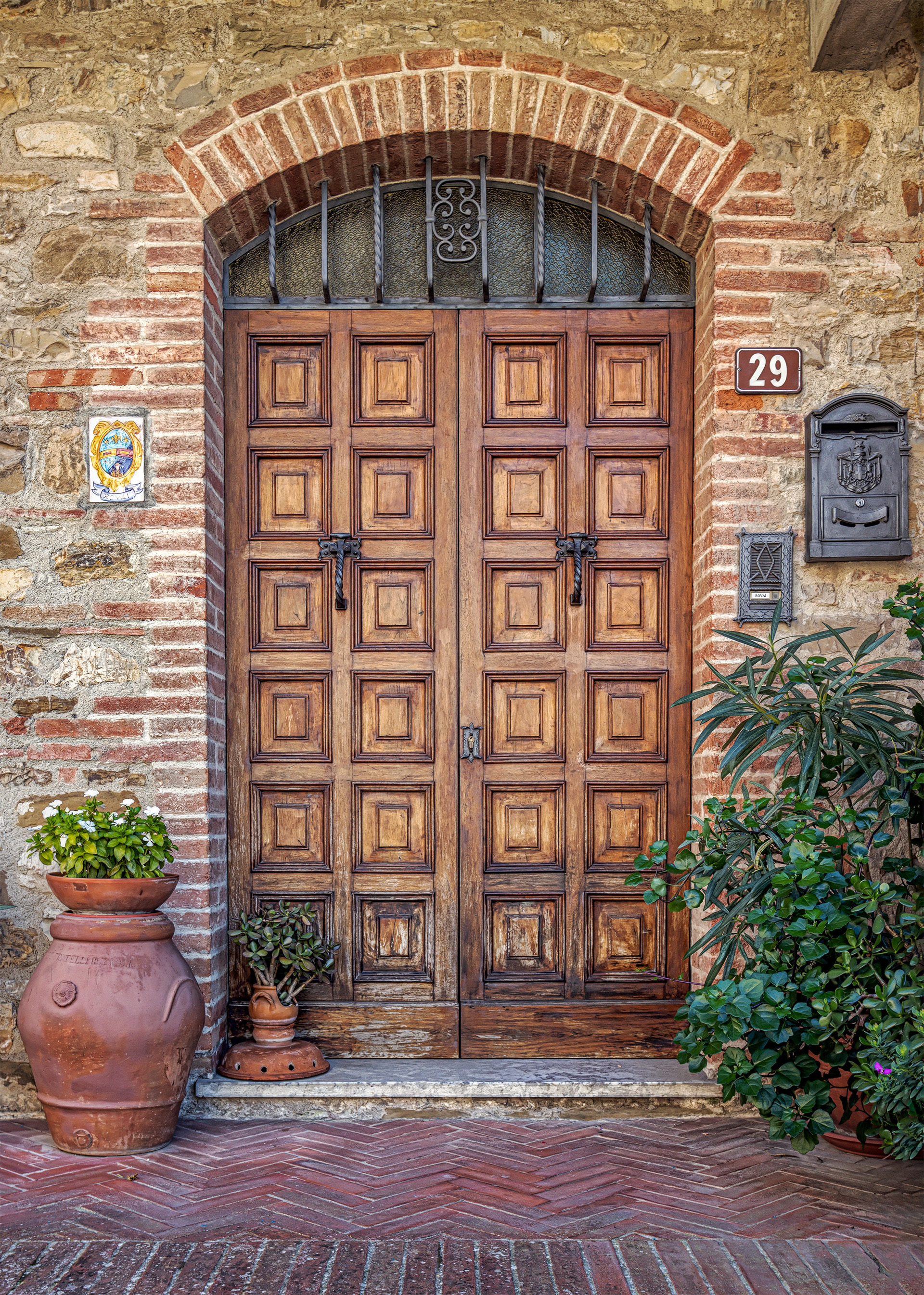 Doorway in Vagliagli