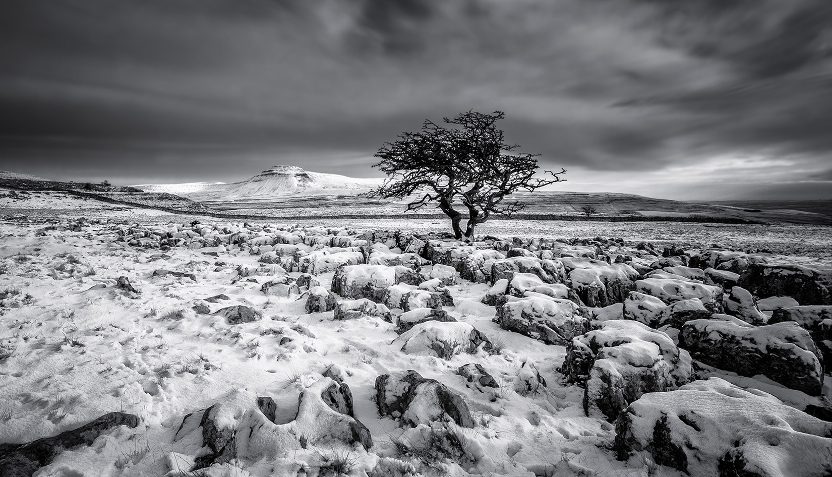 Winter On Twistleton Scar - Score: 22pts